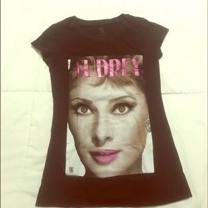 Audrey Hepburn tee